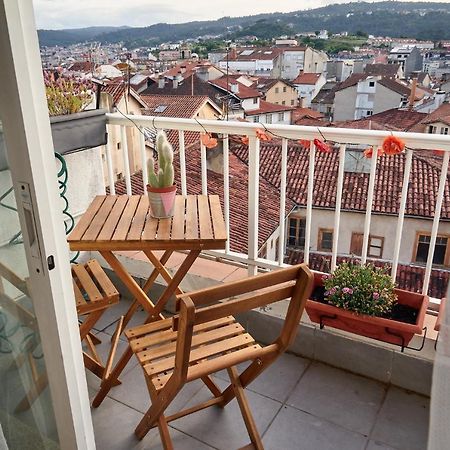 Duplex Luminoso Con Vistas En El Centro De Ourense Appartement Buitenkant foto
